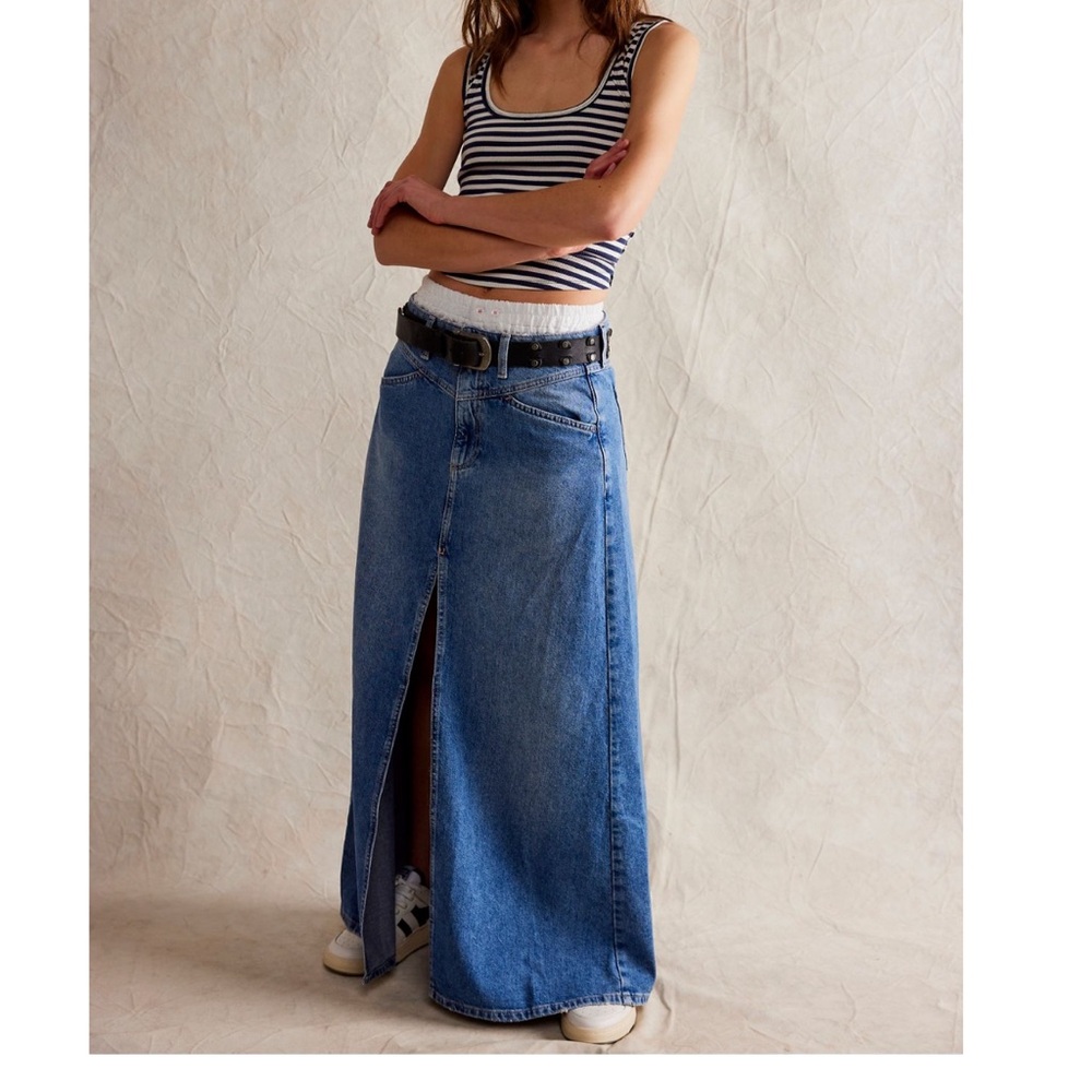 Come As You Are Denim Skirt